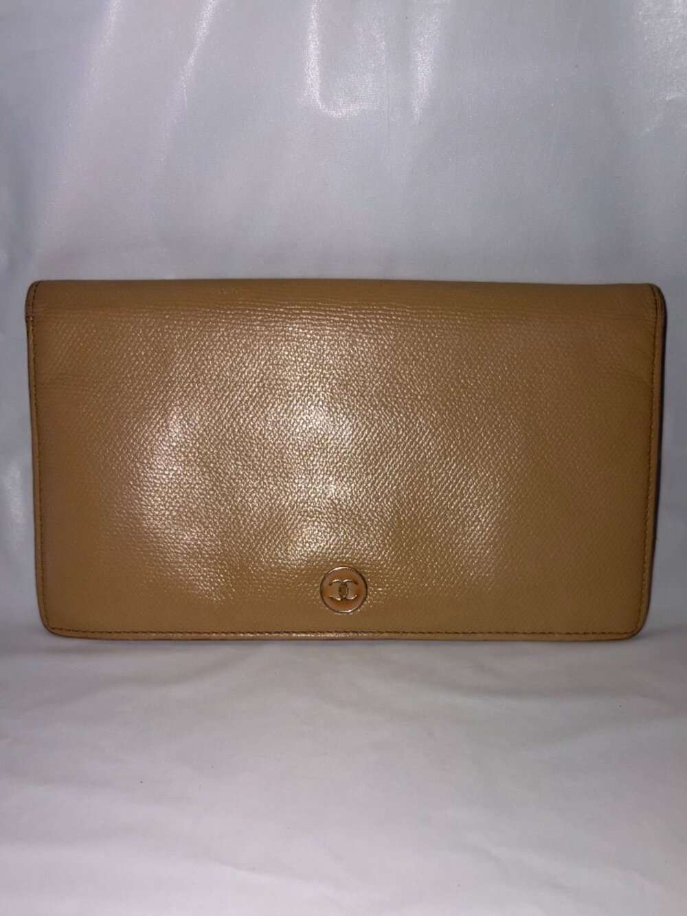CoCo Chanel Yellow Gold Beige Wallet May 2007
